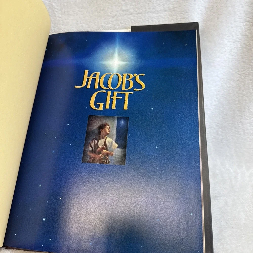 Jacobs Gift Max Lucado Illustrated by Robert Hunt Christian‎ Christmas Book